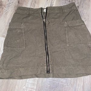 PacSun Courderoy Skirt